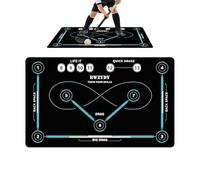 Auténtica estera de hockey: práctica de almohadilla de manejo de palos, equipo de práctica de hockey, tapete de entrenamiento de habilidades profesionales, almohadilla de entrenamiento de portá