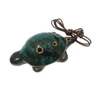 Auténtica ocarina china de cerámica de 6 agujeros para la educación musical y entusiastas de la cultura, ocarina de cerámica profesional