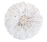 Auténtico African Juju Hat - Color blanco