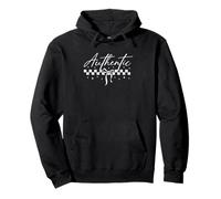 Auténtico diseño de lazo con patrón de tablero de aj Sudadera con Capucha