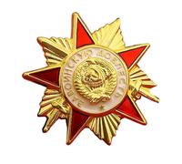 Auténtico diseño soviético de aleación para el pecho, broche de adorno para el pecho, ramillete para trajes retro y exhibiciones culturales, pin conmemorativo, One Size, como se describe