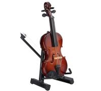 Auténtico Pequeño Violín Réplica De Madera Decoraciones Decorativas Artesanía Para La Música Temas Sala Decoración Decoración Del Violín Modelo