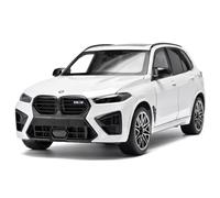 Auténtico y oficial compatible con BMW X5M, coche fundido a escala 1/18, kit de coche modelo de aleación grande para adultos con puerta de apertura, regalo coleccionable de metal fundido para adultos