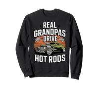 Auténticos abuelos conducen Hot Rods | Muscle Car para amantes de los Hot Rod Sudadera