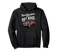 Auténticos abuelos conducen Hot Rods | Muscle Car para amantes de los Hot Rod Sudadera con Capucha