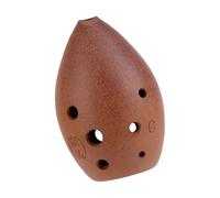 Auténticos instrumentos musicales chinos de 8 agujeros de arcilla para la educación musical y entusiastas de la cultura G Ocarina