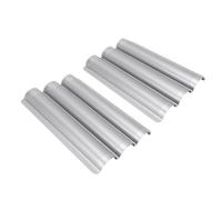 Auténticos Moldes para Pan Francés Crujiente, 3 Bandejas para Hornear Pan, Acero Inoxidable Antiadherente, Utensilios de Cocina para Horno para el Hogar, 2 uds.