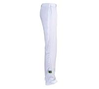 Auténticos Pantalones Capoeira De Brasil De Los Artes Marciales De Los Hombres (Blanca) - XL