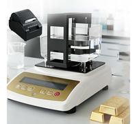 Autentificador De Metales Preciosos, Máquina Para Medir La Pureza Del Oro, Proceso De Pesaje En 2 Pasos Que Ofrece Resultados En Segundos, Impresora Ensayos No Destructivos(W/Printer,XF-1200K)