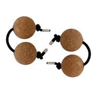 Authentic Aslatuas Rhythmic Balls - 2 pares de tradicionales Asalato Kashaka Shakers | African Percussion for Vibrant Music Events, Conciertos, and Personal Practice