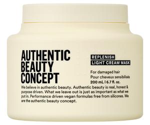 AUTHENTIC BEAUTY CONCEPT - Replenish Light Cream Mask - Mascarilla y tratamiento capilar 200 ml