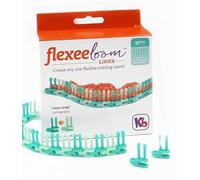 Authentic Knitting Board Flexee Loom Links Bitty, calibre fino, para hilo extrafino, 72 eslabones, 148 clavijas