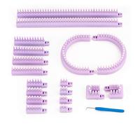 Authentic Knitting Board KB8045 multipunto Ajustable, Telar, Grosor pequeño y Grande, Piezas a presión, c1