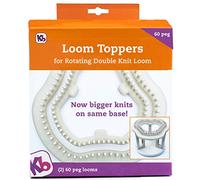 Authentic Knitting Board KB8360 - Toppers de telar de 60 clavijas
