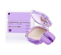 Authentic Lightweight Foundation, Waterproof Bb Cream, Buildable Coverage Concealer, Air Cushion Makeup Base for Natural Radiant Finish Even Skin Tone Long Lasting Oil Control Hydrating Face Cosmetic