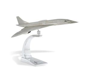 Authentic Models - Concorde - Modelo avión - Aluminio - Plata - 38 x 86 x 46 cm