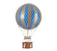 Authentic Models - Globo aerostático Royal Aero - oro azul - oro azul - D 56 cm - altura 32 cm
