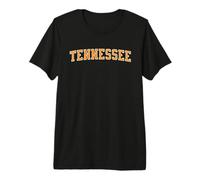 Authentic Tennessee Throwback Classic Orange Fan Gear Camiseta Premium