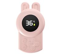 Authentic Waterproof Bath, Digital Temperature Monitor, Bunny Floating Sensor Design, for Bathtub Pool Bath Safety Fast Reading Infant Nursery Care Temperature Tool Toy Kit 12 cm X 6.8 cm