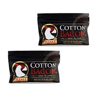 Authentique Le Plus nuevo cotton Bacon Prime algodón orgánica por Wick 'n' Vape para reconstrucción de RBA, rta, RDA, rtda, atomizador reconstructible