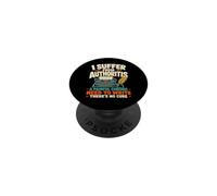 Authoritis Gracioso Autor Escritor Escritura Creativa Humor PopSockets PopGrip Adhesivo