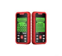 Autilyshop 3 en 1 medidor EMF de mano eléctrico magnético RF detector de radiación con alarma de sonido gráfico de retroiluminación para pruebas de seguridad en casa oficina rojo negro (HT628A)