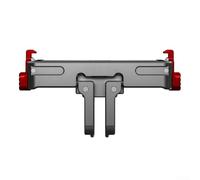 Autilyshop Adaptador plegable de liberación rápida de aleación de aluminio abrazadera de doble garra para Insta360 Go Ultra compacto ligero montaje de cámara para imágenes estables seguras viajes al