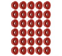 Autilyshop Anillo de sellado de silicona para máquinas de café Krups totalmente automáticas, resistente al calor, prevención de fugas, fácil instalación, material seguro para alimentos, diámetro de