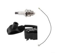 Autilyshop Bobina de encendido 4282 400 1305 para sopladores de hojas de mochila BR500 BR550 BR600 BR700 pieza de repuesto de resina de alta resistencia para accesorios de equipos eléctricos al aire
