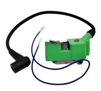 Autilyshop Bobina de encendido para cortacésped y número de pieza de repuesto de plástico 510115602 580380501 para sierras de corte Partner K750 K760 K770 K970 K1260 Durab negro y verde