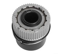 Autilyshop Buje de bloqueo frontal automático, buje de rueda libre, aluminio ABS, negro, plata, instalación de repuesto para Ford 2000 2005 F250 1999 2004 F350 1999 2004 F450 1999 2003 OEM