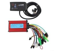 Autilyshop Controlador de motor sin escobillas para bicicleta eléctrica de 36 V, 52 V, 10 A, 20 A, 250 W, 350 W, 400 W, kit de visualización LCD, carcasa de aleación de aluminio para control de