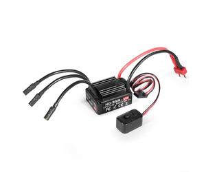 Autilyshop Controlador de velocidad electrónico sin sensor ESC impermeable HG35A 35A sin escobillas para 1 18 coches RC Camiones de curso corto Buggies y camiones con programación externa P (A)
