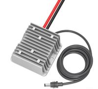 Autilyshop Convertidor de alimentación CC de 12 V 24 V a 57 V 4.5 A 256 W, módulo de impulso para Starlink Truck RV IP68 carcasa de aluminio resistente a la intemperie de alta mplio rango