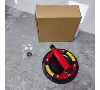 Autilyshop Elevador de vidrio con mango de metal, ventosa al vacío de 8 pulgadas con manómetro y estructura de goma de triple sellado para levantar y colocar paneles de vidrio planos, puertas Ti(A)