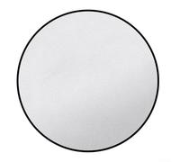 Autilyshop Fibra de vidrio ignífuga con revestimiento de silicona resistente al calor para protección de terraza, patio, césped y estufa de camping, 36 o 48 pulgadas, negro o plateado (36 pulgadas