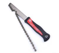 Autilyshop Herramienta de casete de rueda libre con látigo de cadena de 290 mm, mango largo para 8, 9, 10 velocidades, de acero inoxidable