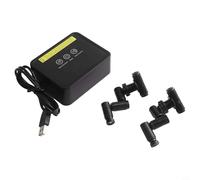 Autilyshop Humidificador inteligente de terrario para reptiles, temporizador electrónico, kit de control de aspersor con dos boquillas, carcasa de plástico, potencia de 5 V de potencia inferior a 5 W