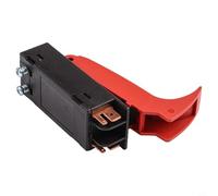 Autilyshop Interruptor de repuesto 16 A 125 V para los modelos de martillo rotativo 1617200109 1619P10396 11240 11247 RH540M RH540S pieza de herramienta eléctrica de plástico negro