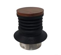 Autilyshop Molinillo de café Blowing Bin Herramienta de limpieza de dosis única Tapa de silicona de nogal ForBreville BES875 876 870 878 880 BCG820 para uso en la cocina, el hogar, el café