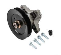 Autilyshop Montaje de husillo de cubierta de cortacésped Construcción de metal para 91804125C 91804125B 91804126 61804126 GT2100 y otros modelos, pieza de repuesto para jardín al aire libre, patio