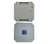 Autilyshop Panel de control de termostato mejorado HZ311 Reemplazo Carcasa de plástico gris 23,5 x 23,5 x 4 cm Gestión mejorada de la temperatura Interfaz fácil de usar Programación flexible