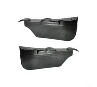 Autilyshop Par de labio de presión delantero para BMW X5 X6 E70 E71 E72 ABS negro repuesto OE 51757188839 51757188840