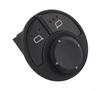 Autilyshop Perilla de control del interruptor del espejo lateral 5Z0959565A para Gol Parati Saveiro 2004-2010, interruptor interior de plástico de repuesto directo