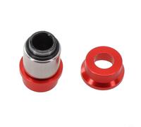 Autilyshop Rodamiento de agujas de punto de giro del buje del pedalier del marco del pedalier para SRAM FOX Aleación de aluminio Tornillo M8 Plata Rojo 22MM 22.2MM 23.9MM 24.7MM 25.4MM 30MM (30mm)