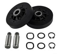 Autilyshop Rodillo de soporte de tambor de secadora RB170002 para AP5186795 y PS12220620 para secadoras de ropa residenciales, construcción robusta, operación silenciosa, fácil instalación de