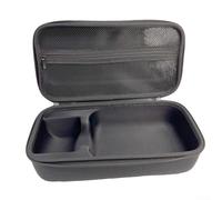 Autilyshop Secador de pelo EVA bolsa de almacenamiento funda protectora de viaje para DH01 DH03 portátil asa de transporte organizador con cremallera bolsillo de malla para accesorios negro