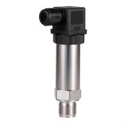 Autilyshop Sensor transmisor de presión de acero inoxidable con salida de 4-20mA rosca G1/4 para aire agua aceite Control de procesos industriales Sistemas neumáticos hidráulicos (0-1.6Mpa)