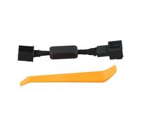 Autilyshop Sistema de arranque automático del motor de deshabilitación del cable del sensor Función de memoria Fácil instalación para Jeep 2018 a 2023 Negro