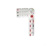 Autilyshop Teclado de plástico con pantalla LCD de silicona suave para modelos de estación Total TS02 TS06 TS15 GM52 IM52 ES602G GTS1002 N2 N5 K2 NiK reemplazo para equipos de topografía Mai (D)